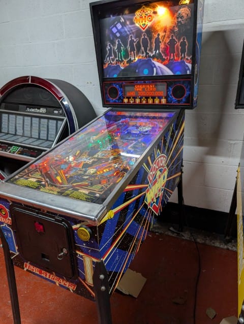 Alternative view of Doctor Who Pinball