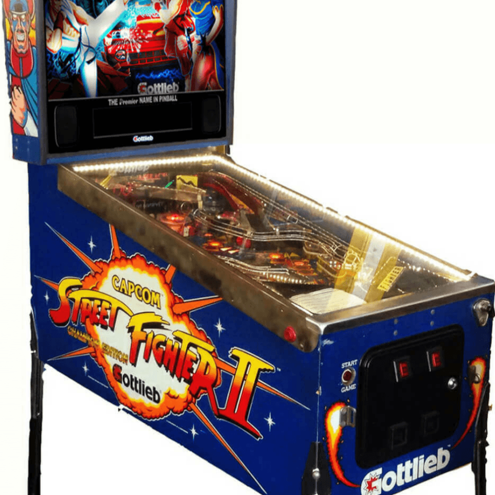 Streetfighter II pinball machine