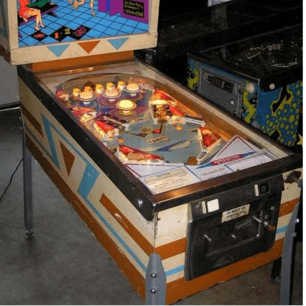 Gottliebs " airport " pinball machine
