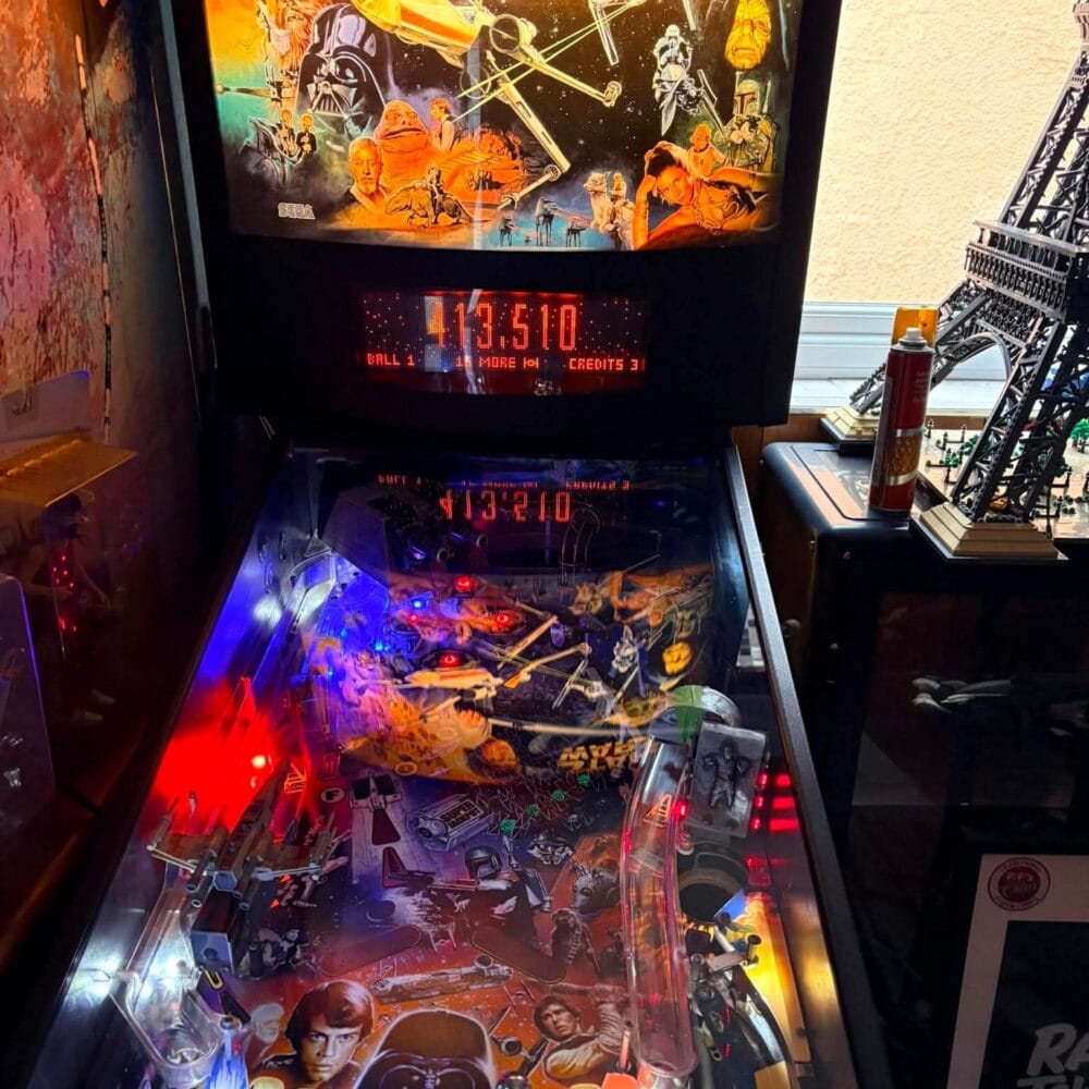 Star wars trilogy pinball machine